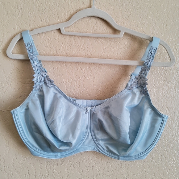 Dominique Underwire Unpadded Full Coverage Bra Size 38F Blue New - Picture 4 of 10